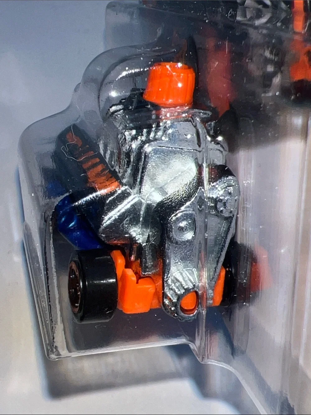Click Shift Hot Wheels - Silver, Blue & Orange